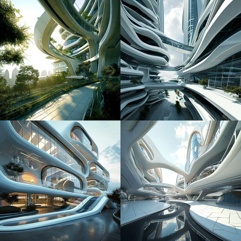 Стиль - High-tech architecture