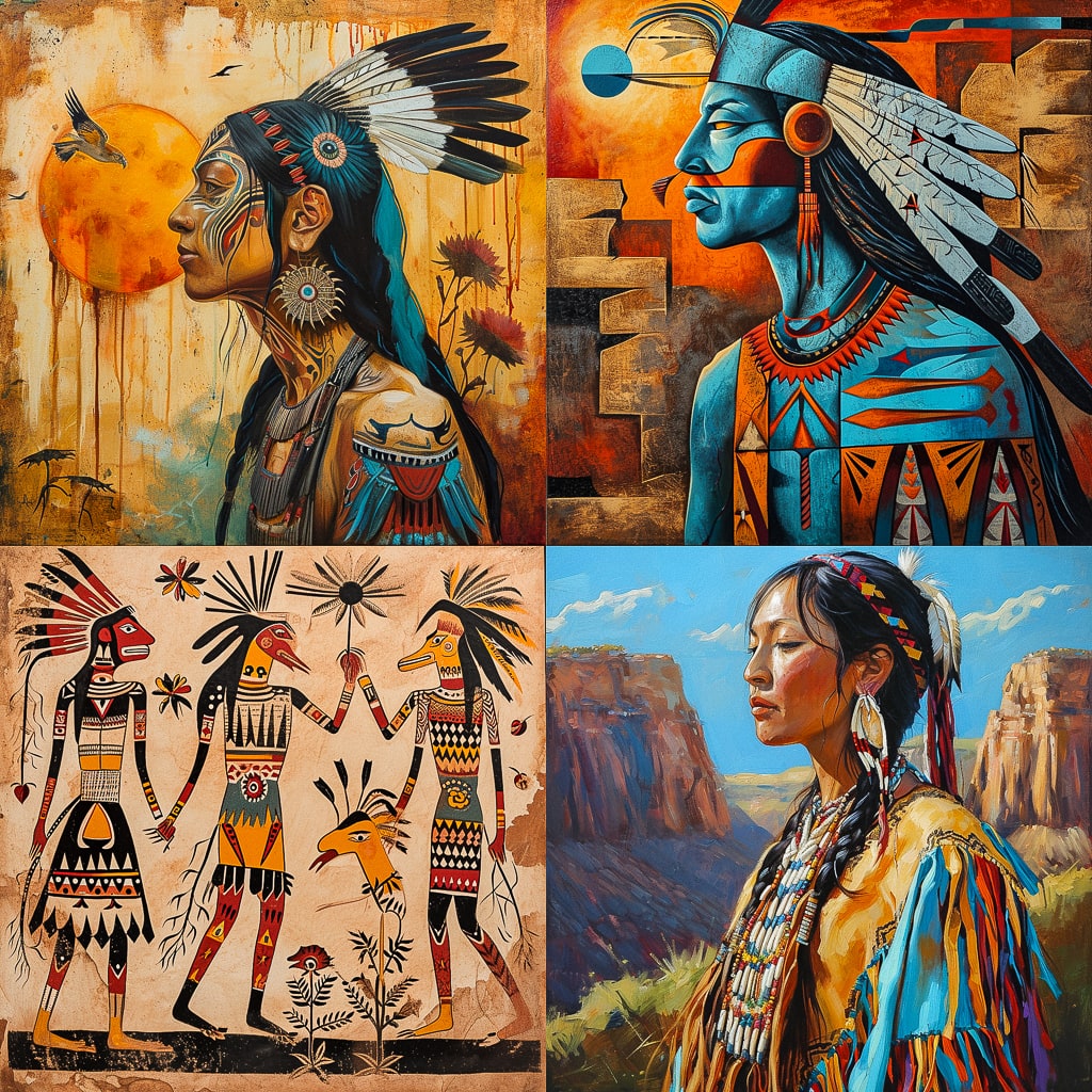 Стиль - Hopi art