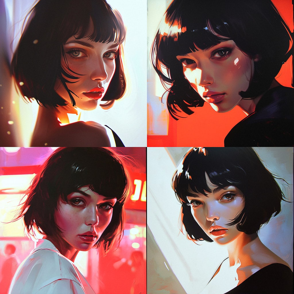 Стиль - Ilya Kuvshinov