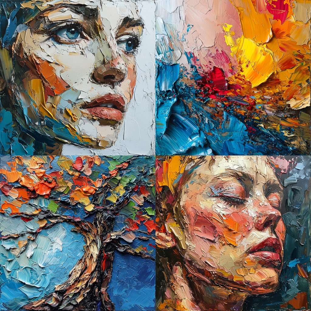 Стиль - Impasto