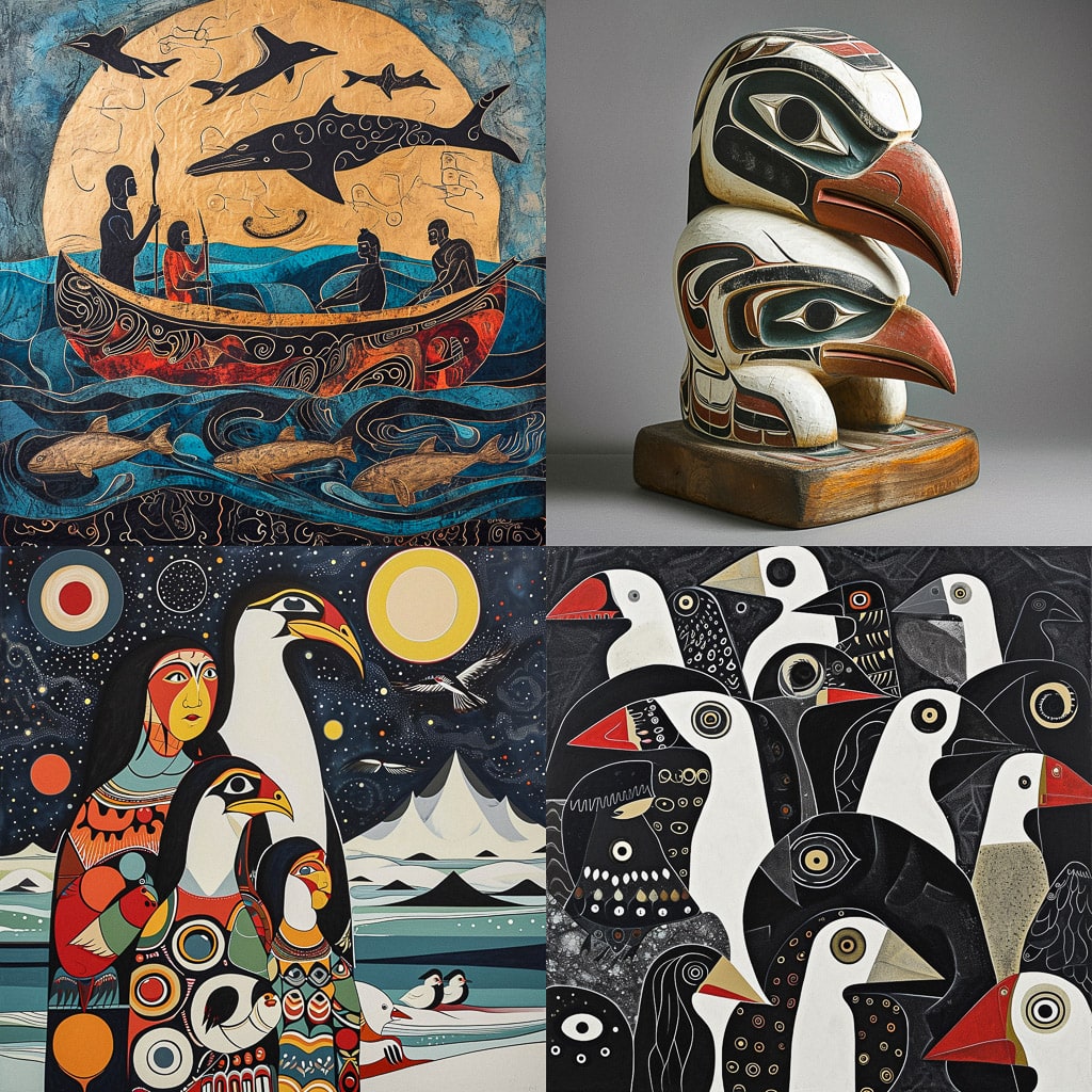 Стиль - Inuit art