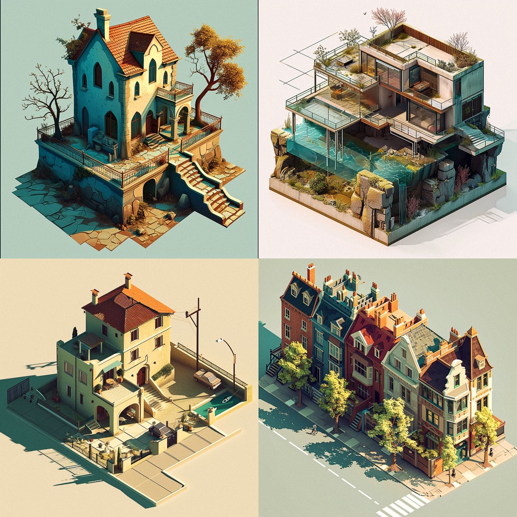 Стиль - Isometric projection