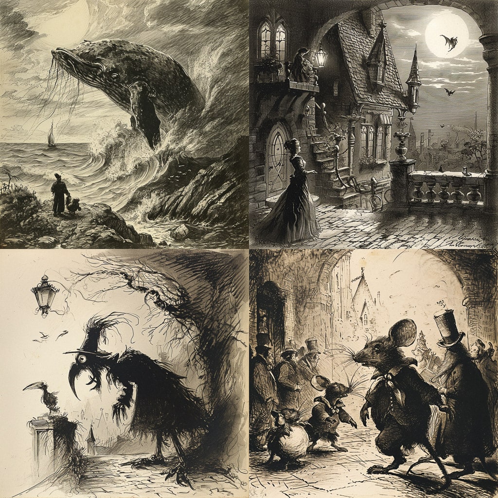 Стиль - J. J. Grandville