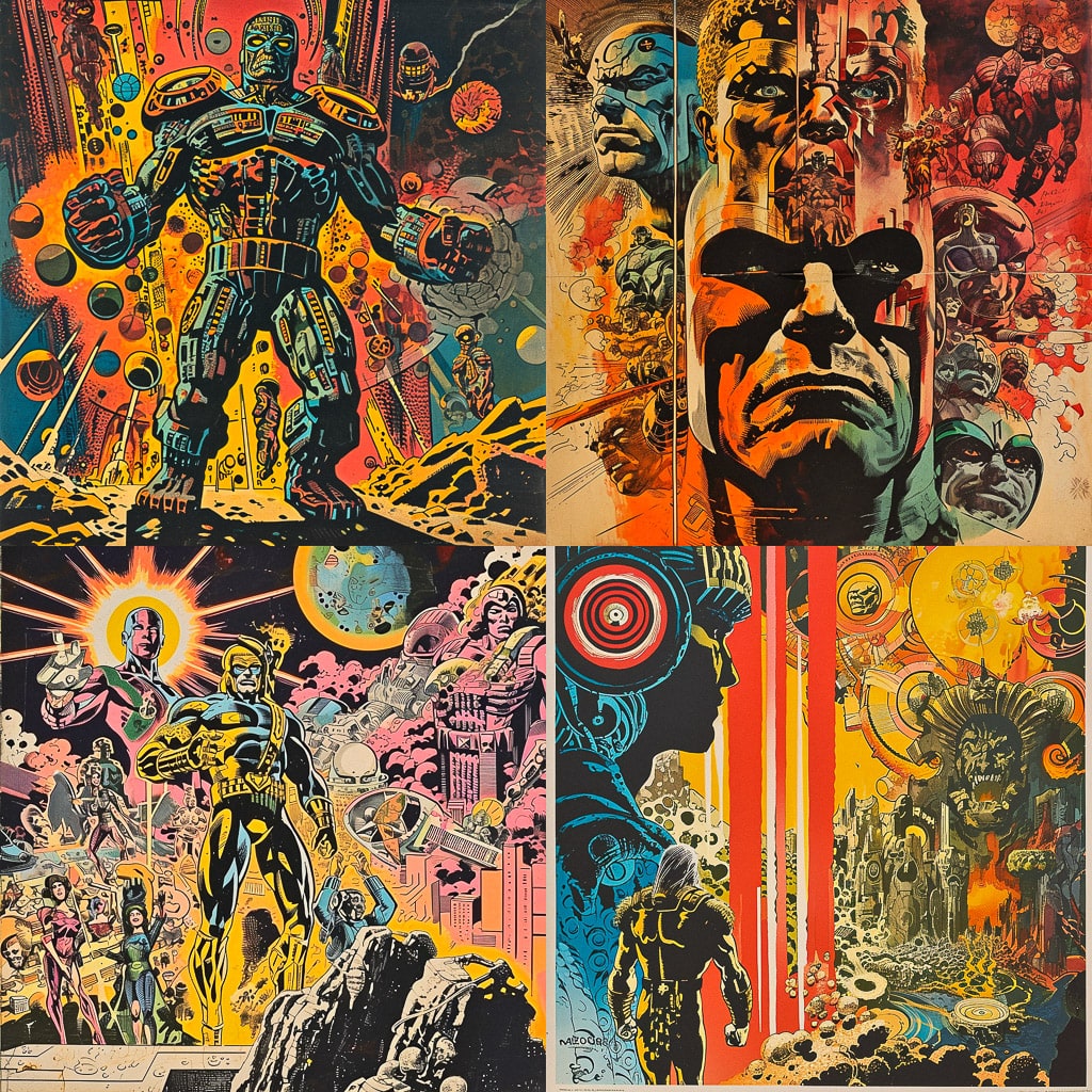 Стиль - Jack Kirby