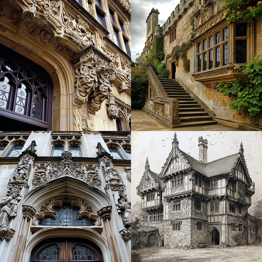 Стиль - Jacobean architecture