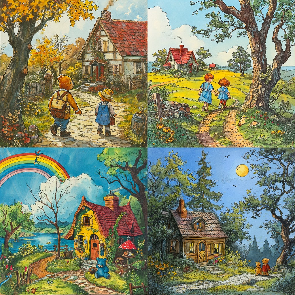 Стиль - Jan Berenstain