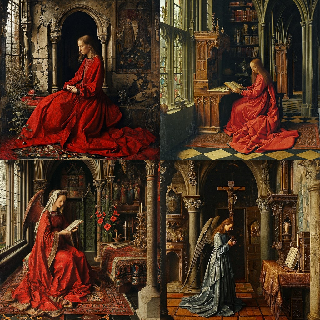 Стиль - Jan Van Eyck