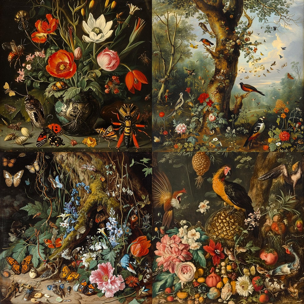 Стиль - Jan van Kessel the Elder