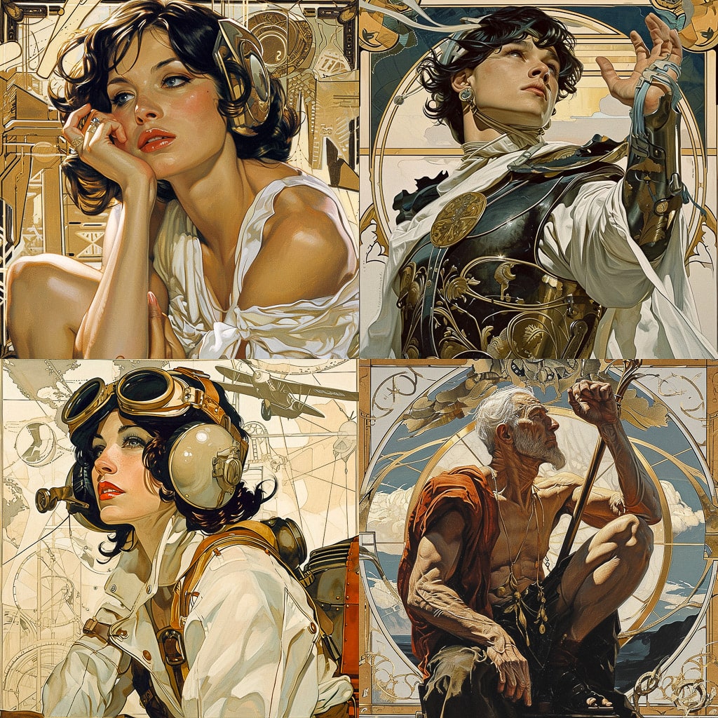 Стиль - J. C. Leyendecker