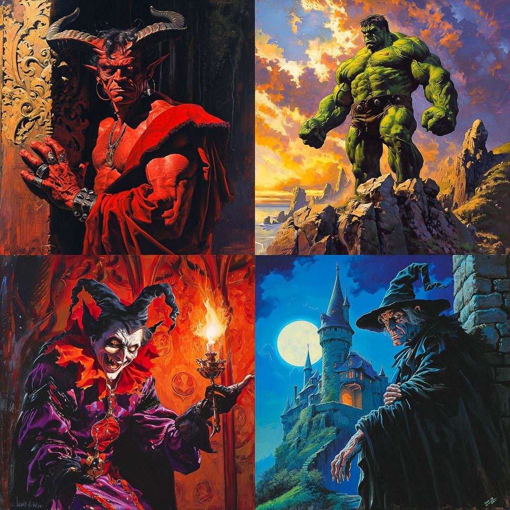 Стиль - Joe Jusko