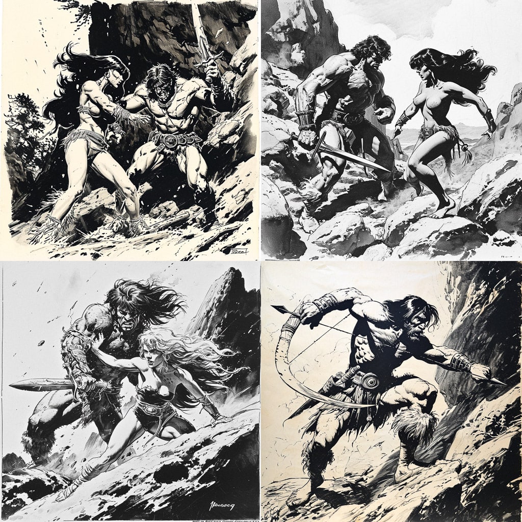 Стиль - John Buscema