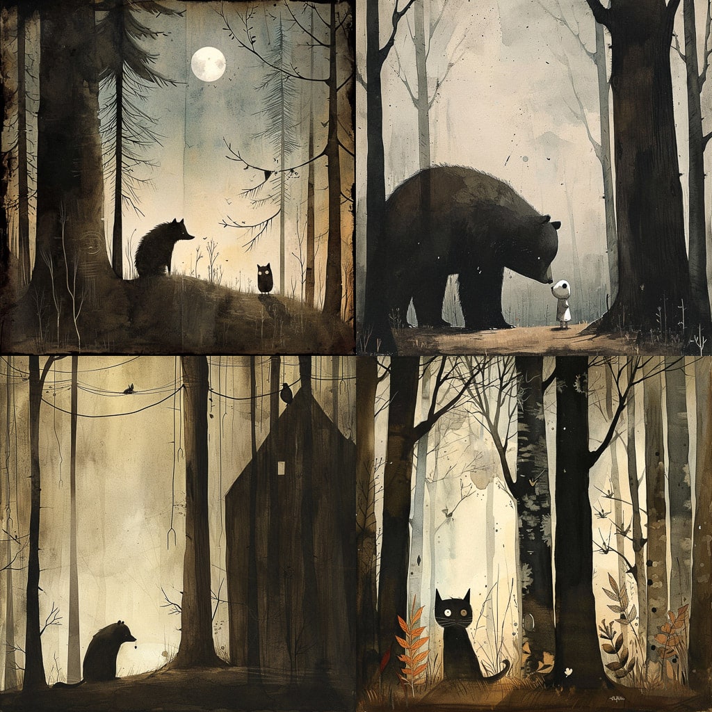 Стиль - Jon Klassen