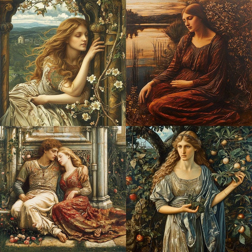 Стиль - John Melhuish Strudwick