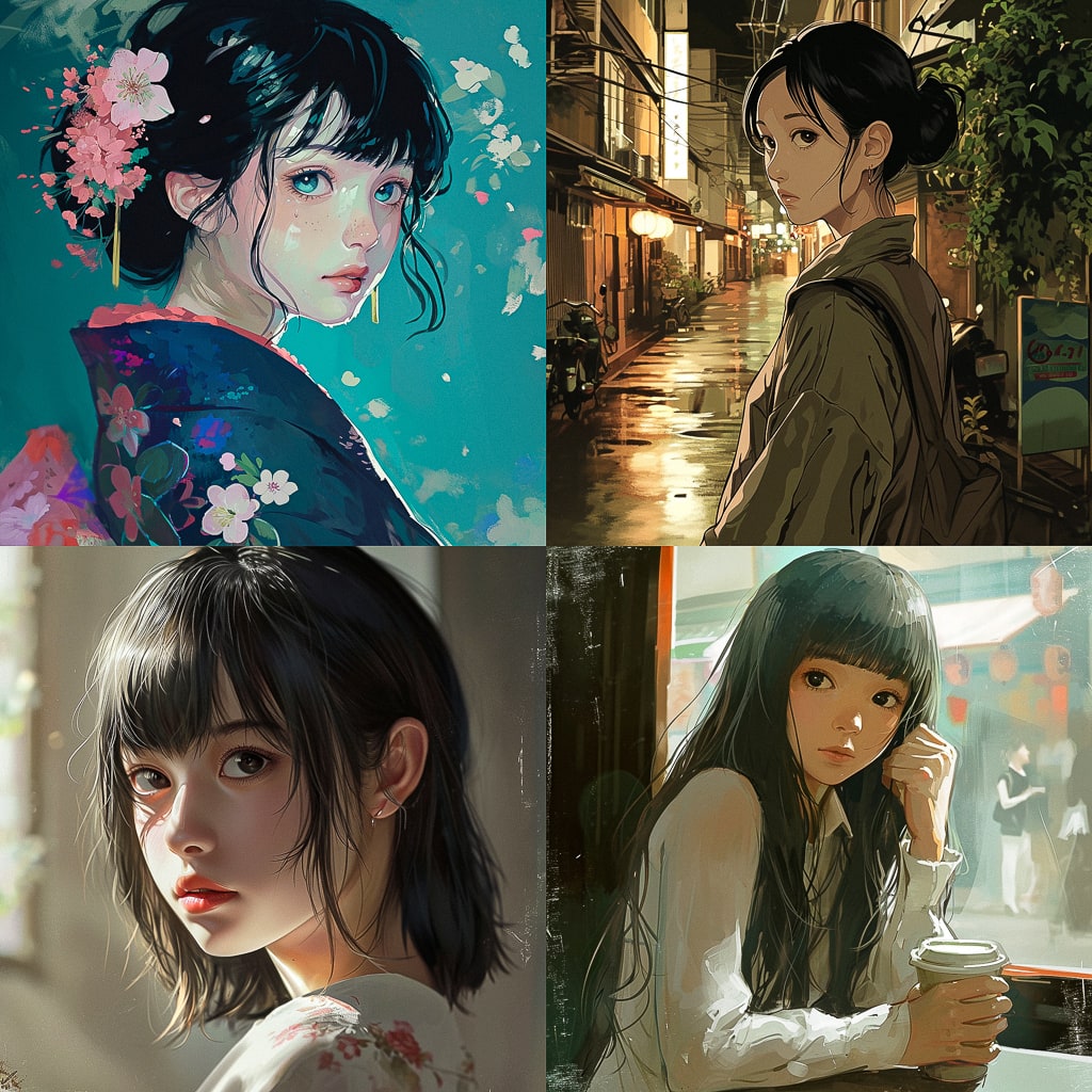 Стиль - Josei anime style