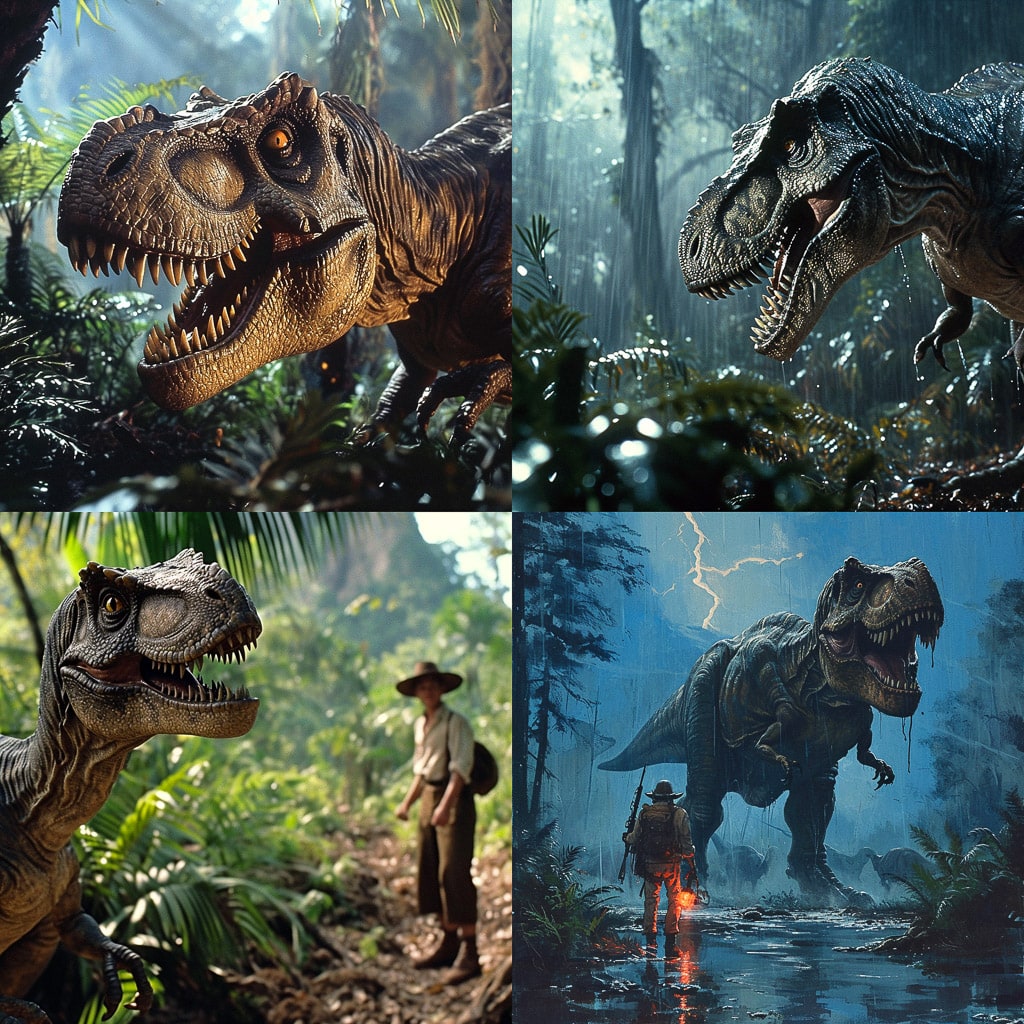 Стиль - Jurassic Park