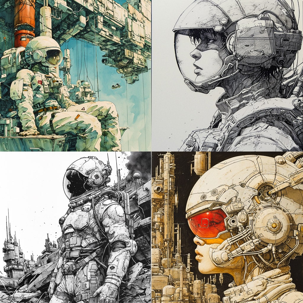 Стиль - Katsuhiro Otomo