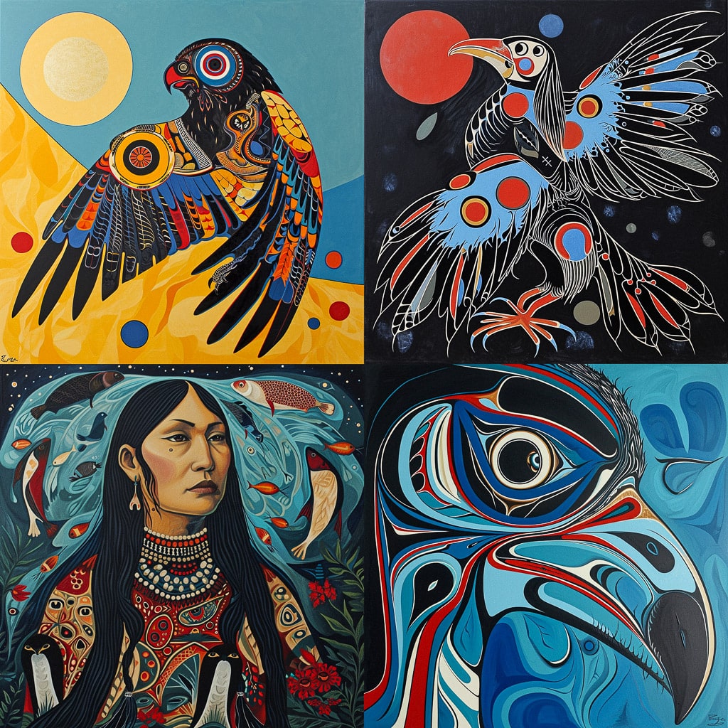 Стиль - Kenojuak Ashevak