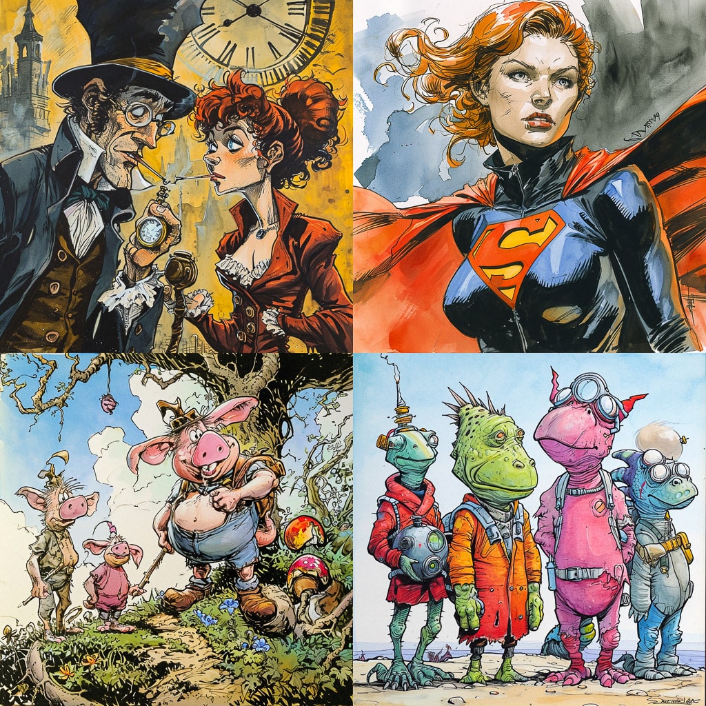 Стиль - Kevin Maguire