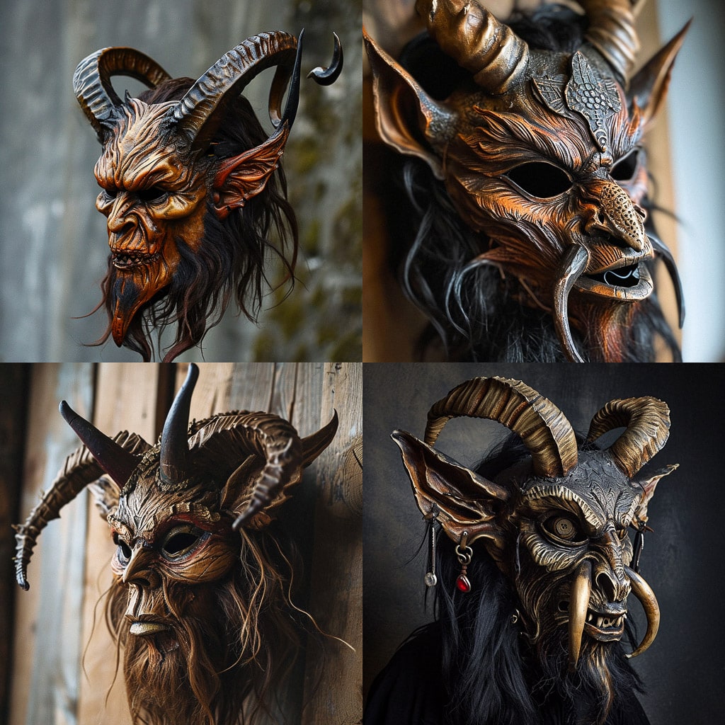 Стиль - Krampusnacht festival mask