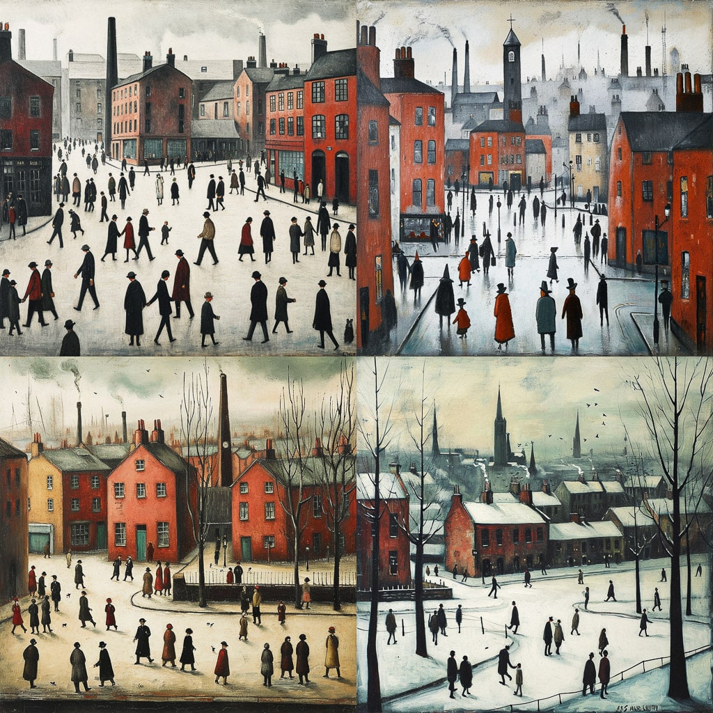 Стиль - L. S. Lowry