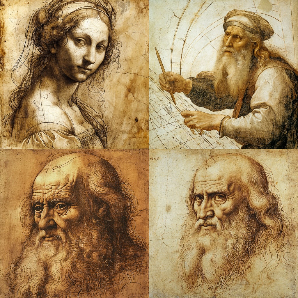 Стиль - Leonardo Da Vinci