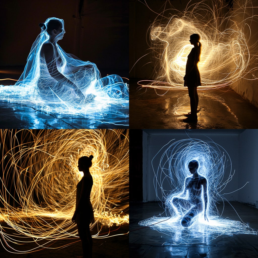 Стиль - Light painting