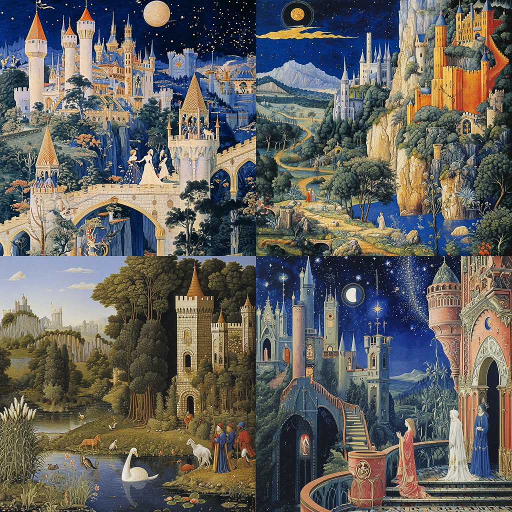 Стиль - Limbourg brothers