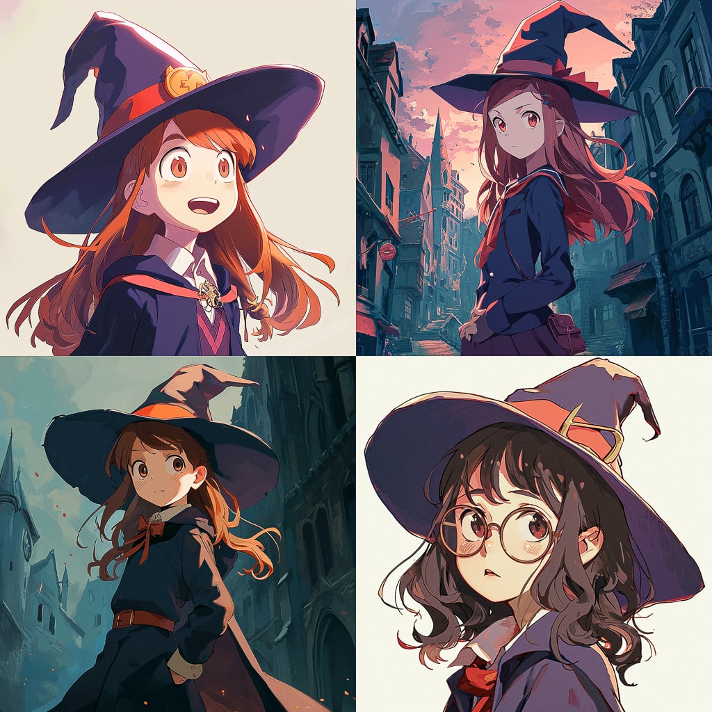 Стиль - Little Witch Academia