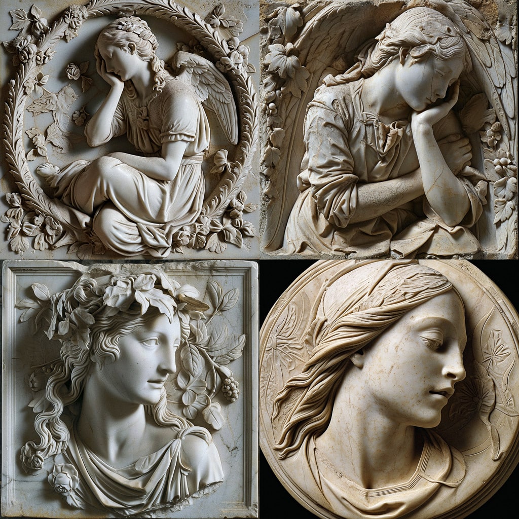 Стиль - Luca della Robbia