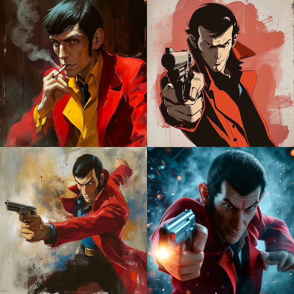 Стиль - Lupin the Third