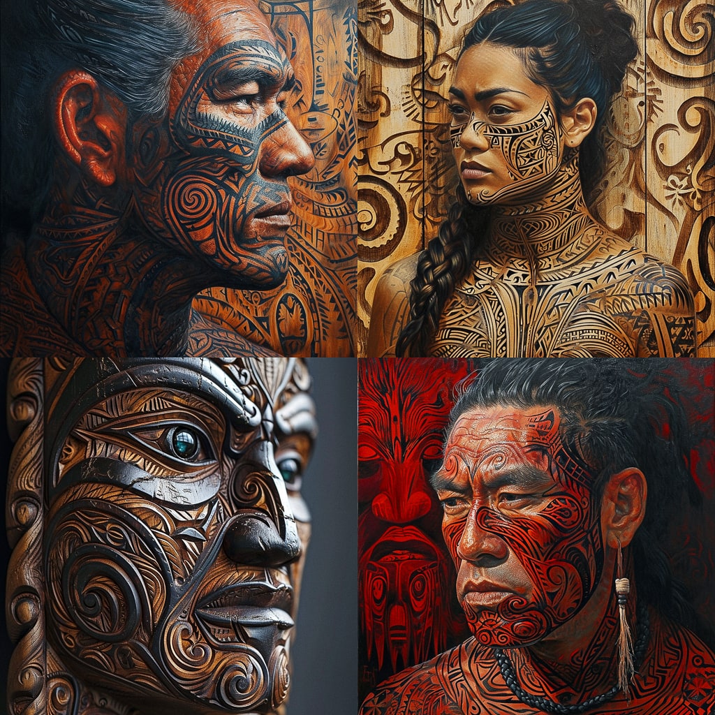 Стиль - Maori art