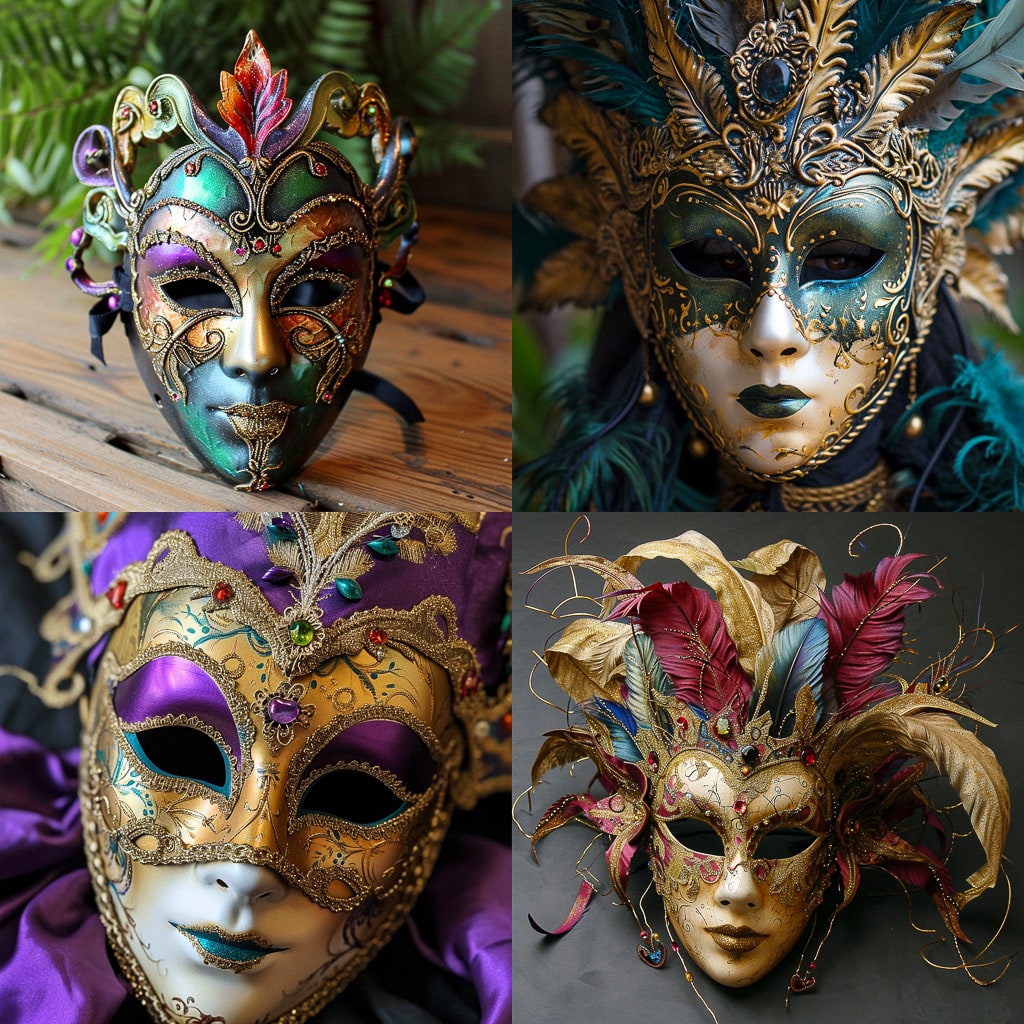 Стиль - Mardi gras mask