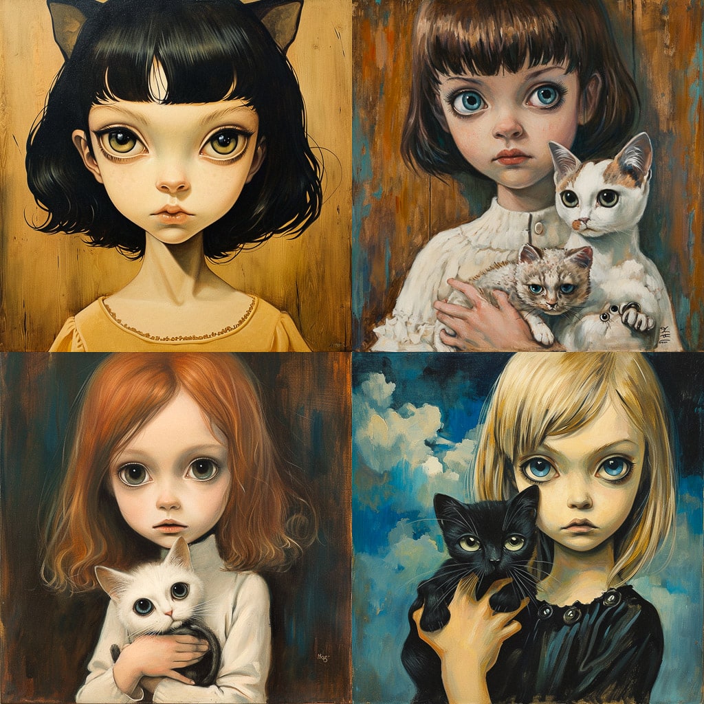 Стиль - Margaret Keane