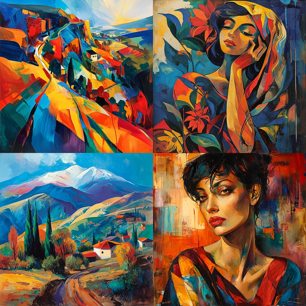 Стиль - Martiros Saryan