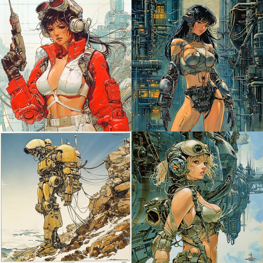 Стиль - Masamune Shirow