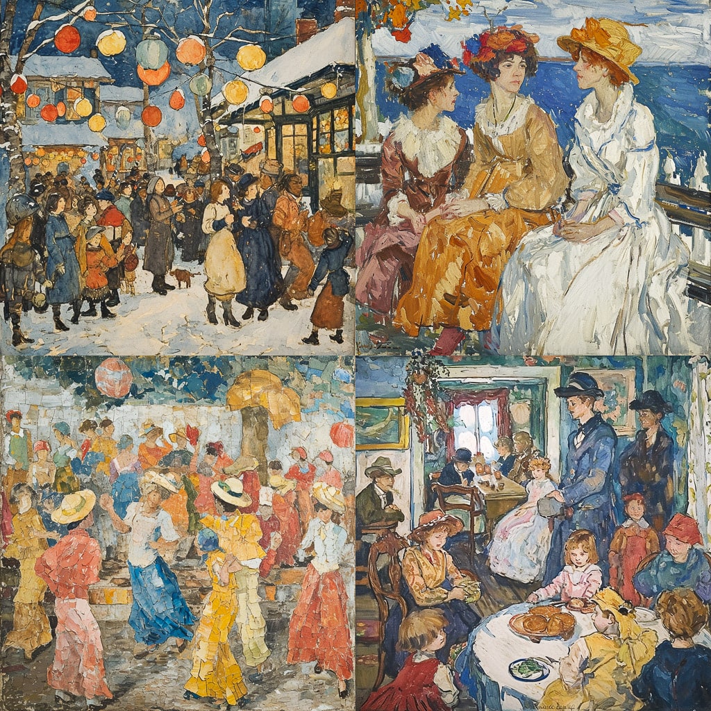 Стиль - Maurice Prendergast
