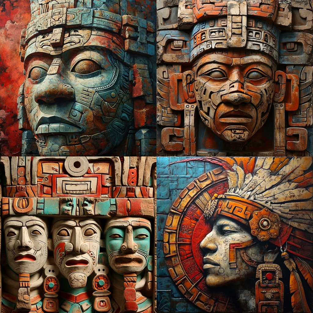 Стиль - Mayan art