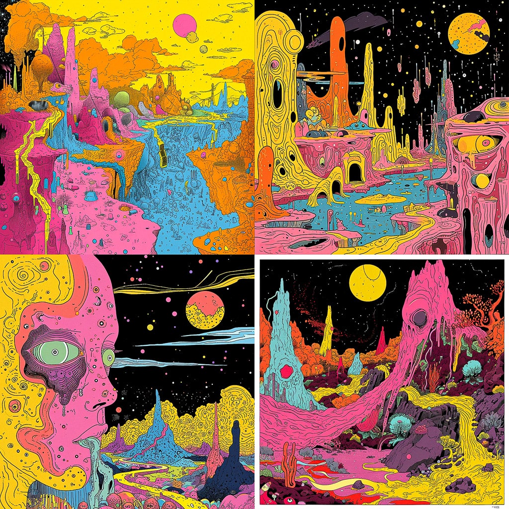 Стиль - Michael DeForge
