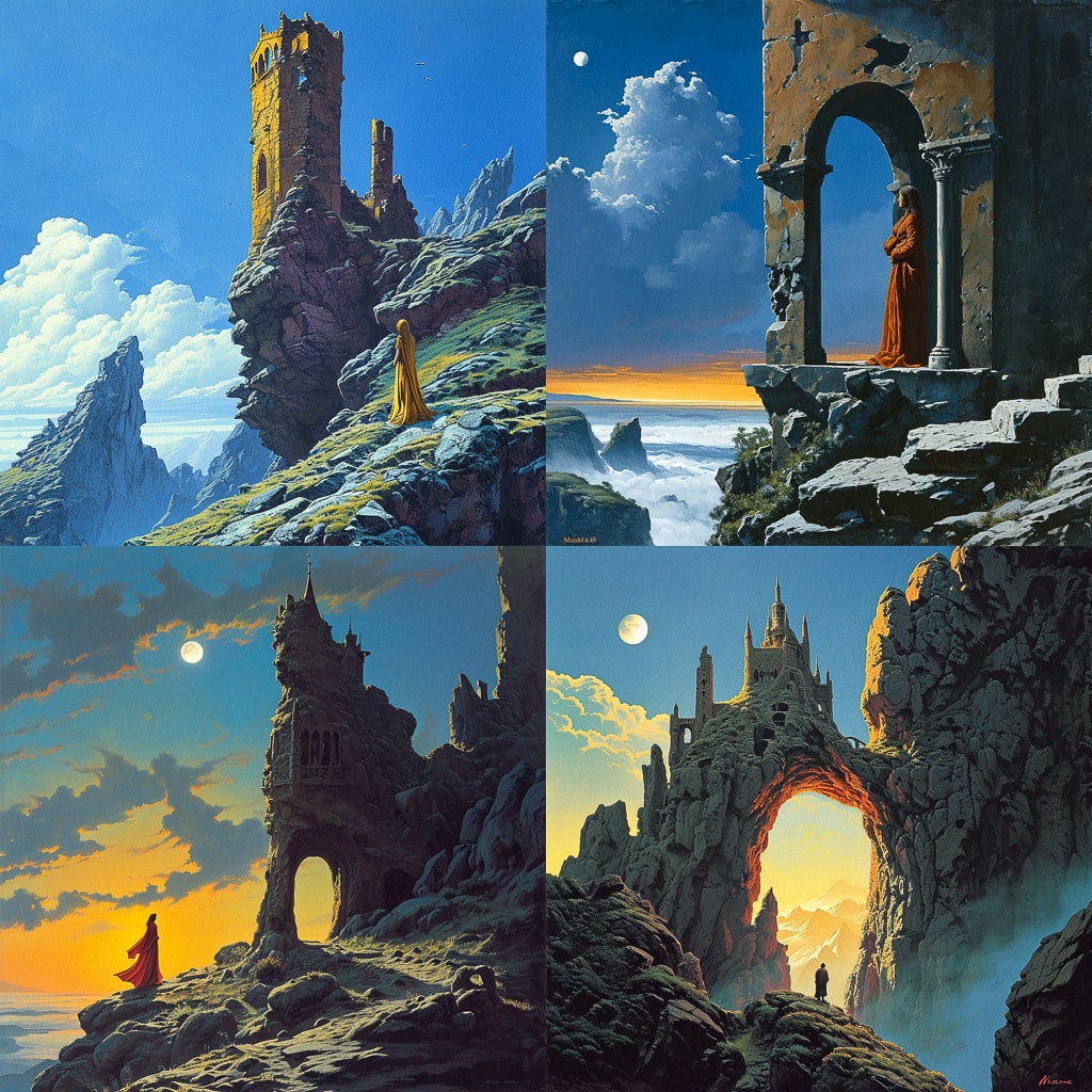 Стиль - Michael Whelan