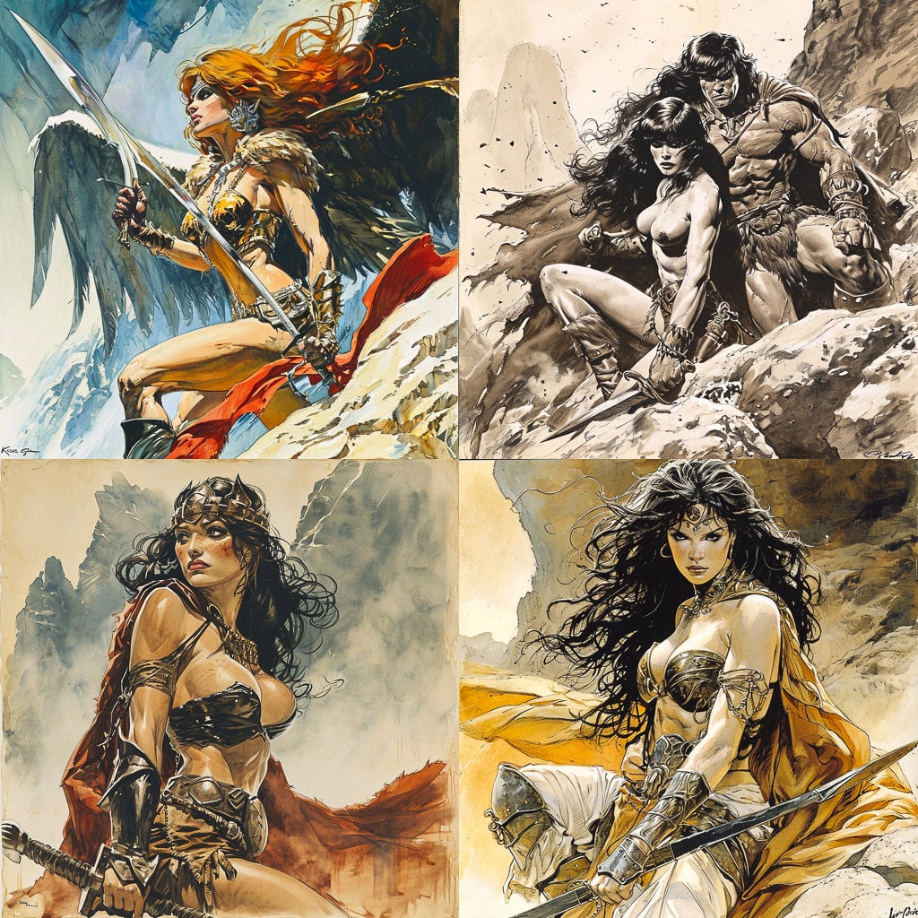 Стиль - Mike Grell