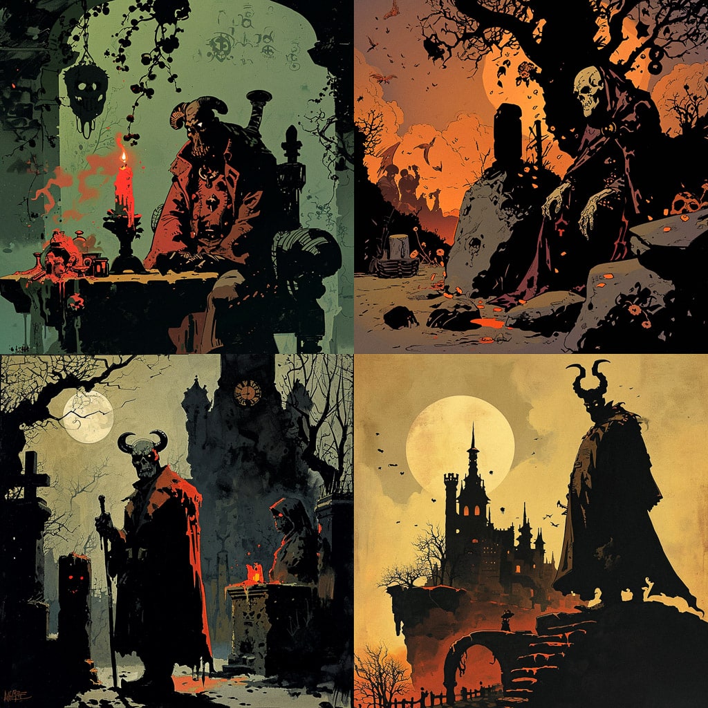 Стиль - Mike Mignola