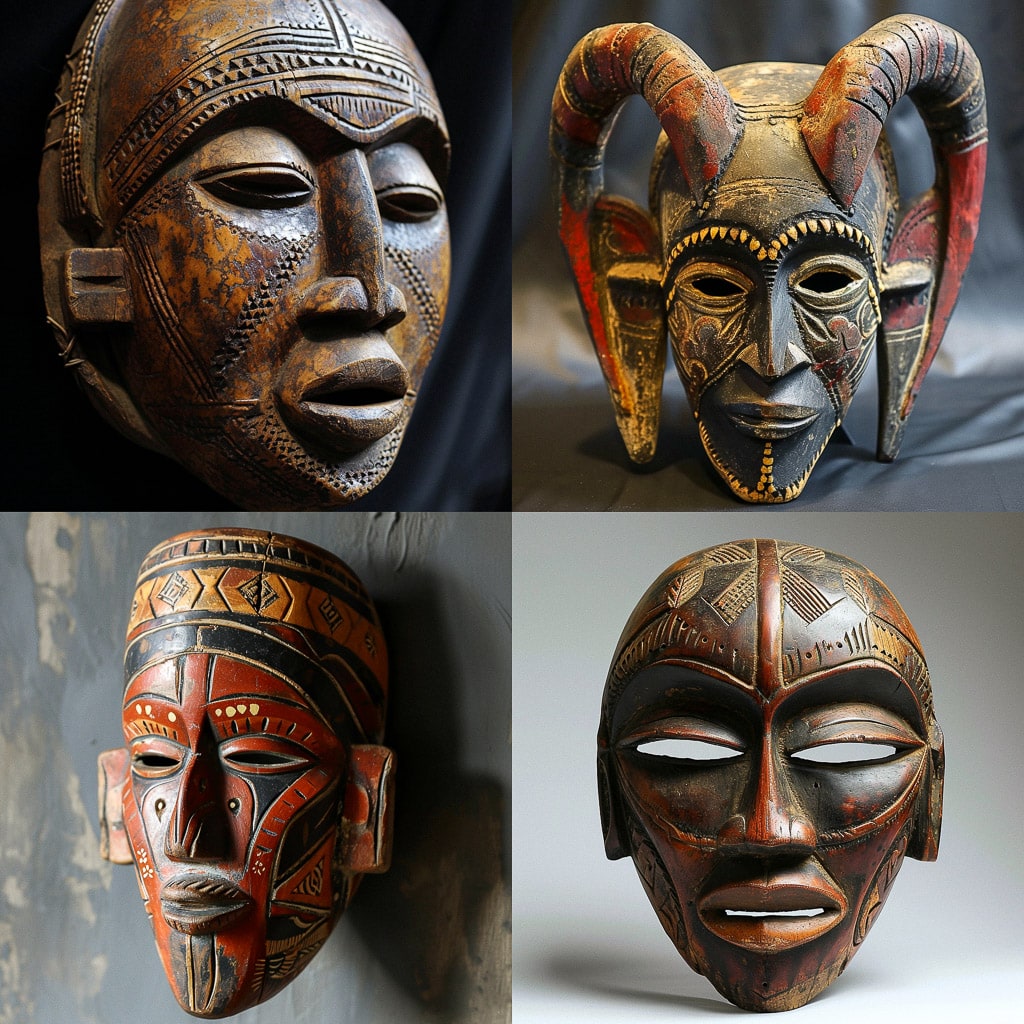 Стиль - Namibian Ovambo mask