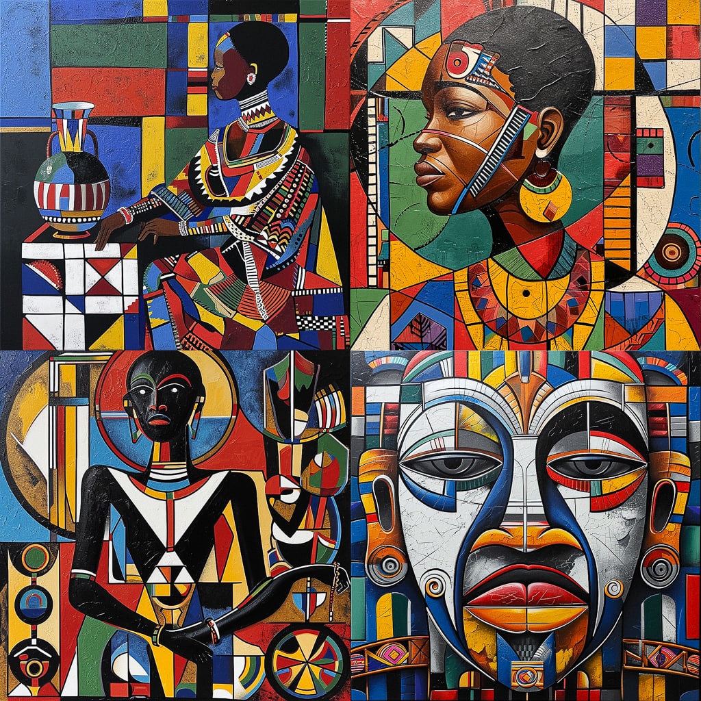 Стиль - Ndebele art