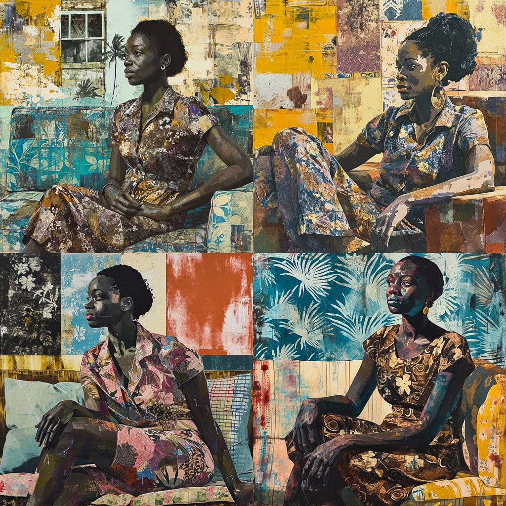Стиль - Njideka Akunyili Crosby