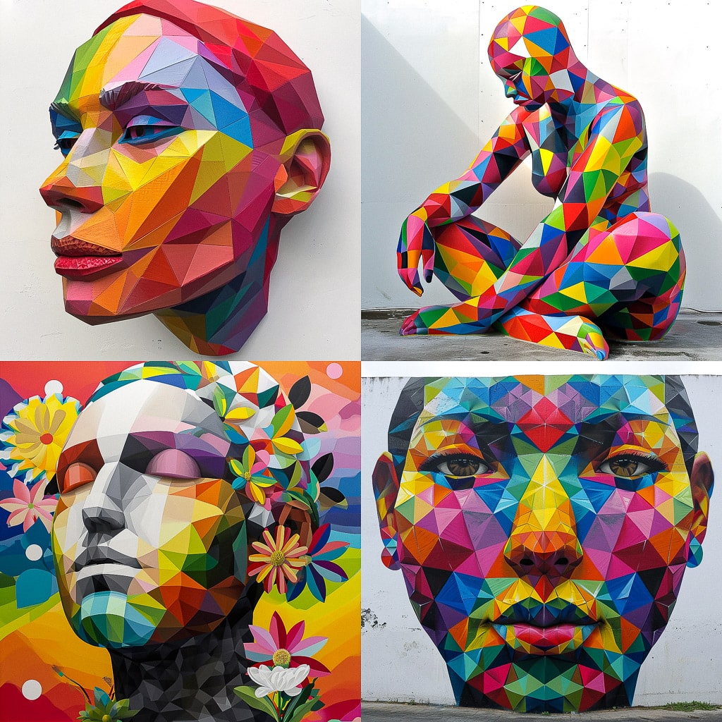 Стиль - Okuda San Miguel