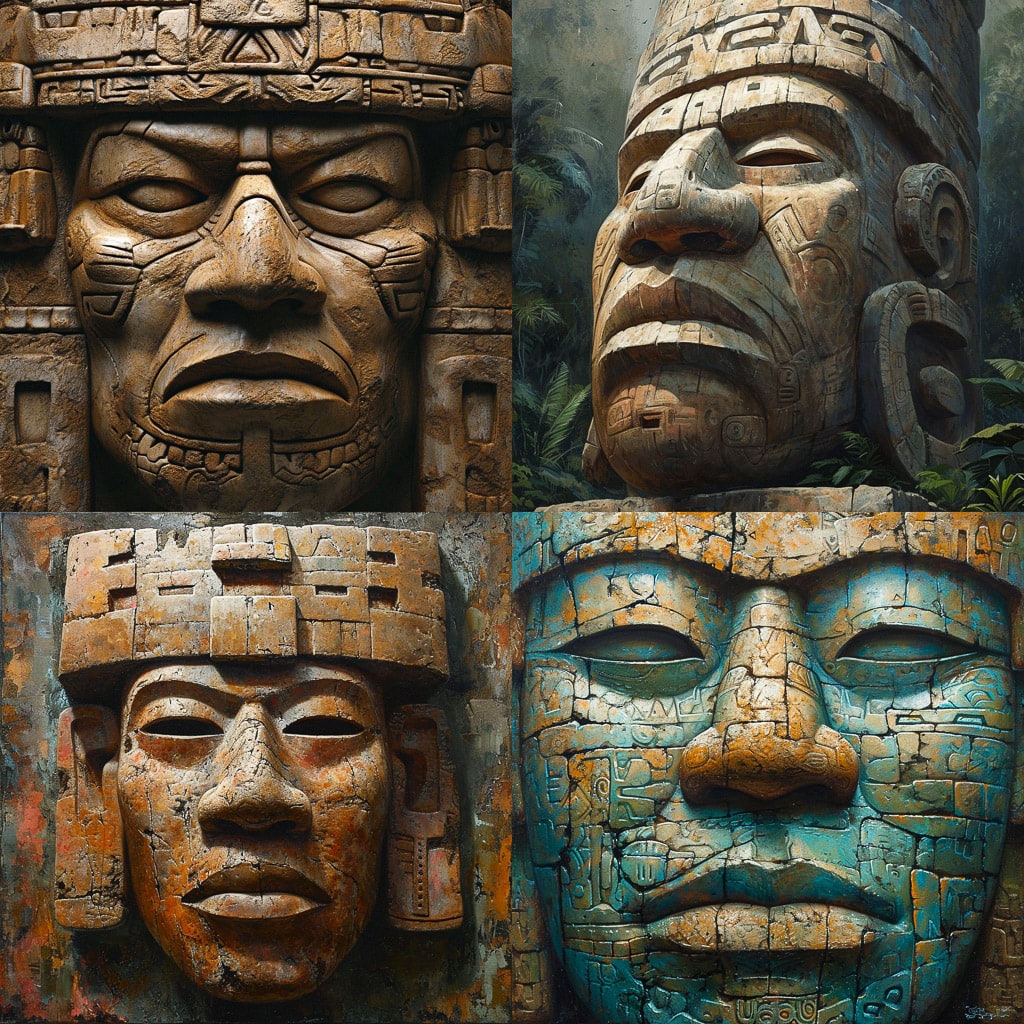 Стиль - Olmec art