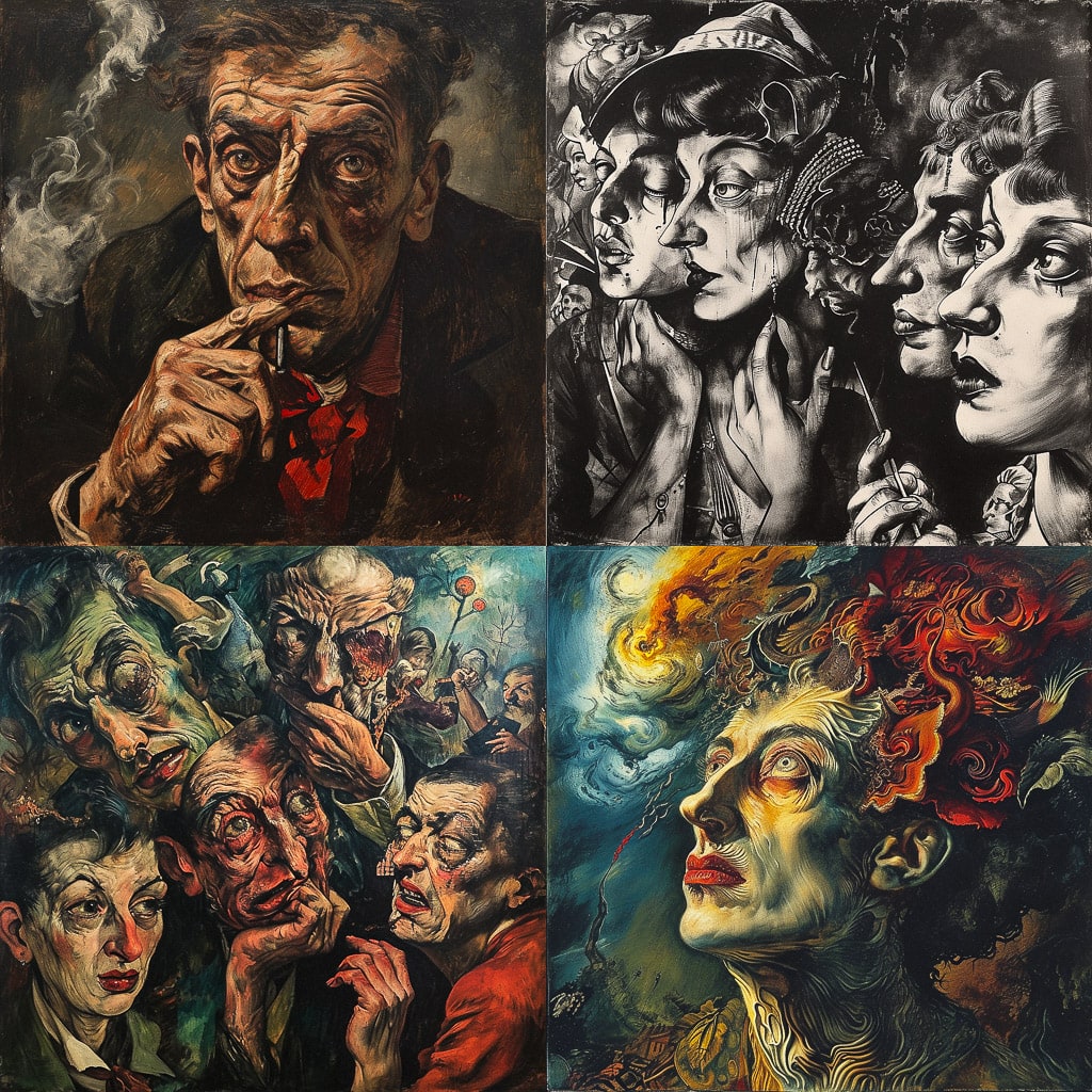 Стиль - Otto Dix