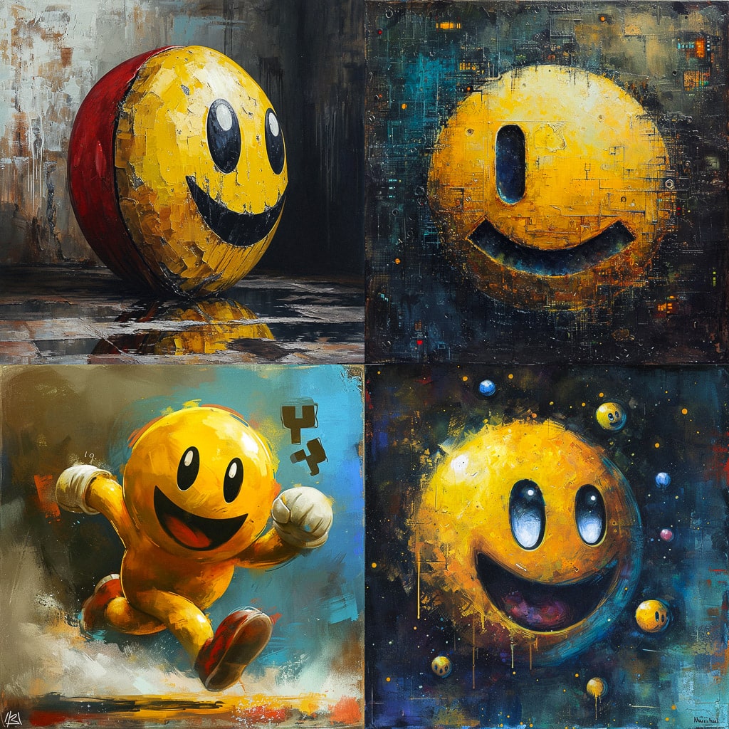 Стиль - Pac-Man