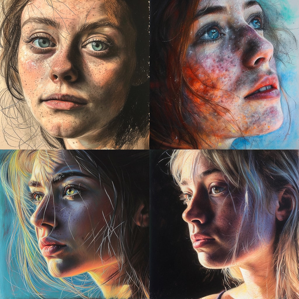 Стиль - Pastel drawing