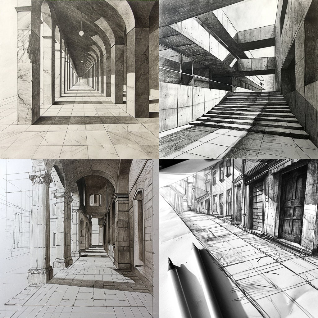 Стиль - Perspective drawing
